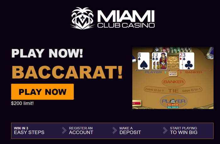Miami Club Casino Baccarat