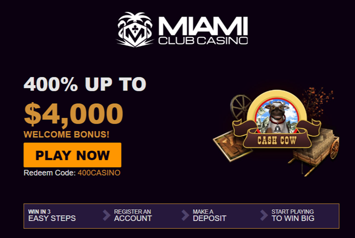 Miami Club Casino Cash Cow Slot Review