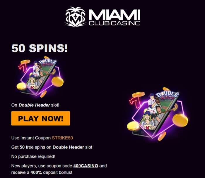Is Miami Club Casino’s 50 Free Spins Offer the Real Deal? Find Out How to Play for Free!